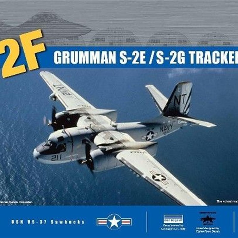 KINETIC K48024 1:48 scale S-2F GRUMMAN S-2E / S-2G TRACKER M
