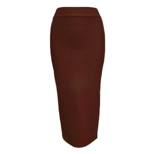 Long Skirts Womens  Summer Sexy Bandage Pencil Skirt Woman C