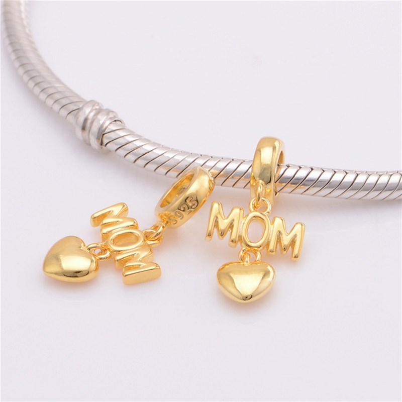 S166 925纯银珠子吊坠DIY银珠串珠搭配手錬Beads