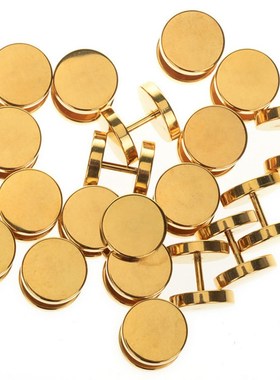 Fashion titanium steel bar dumbbell mens earnail tide earri