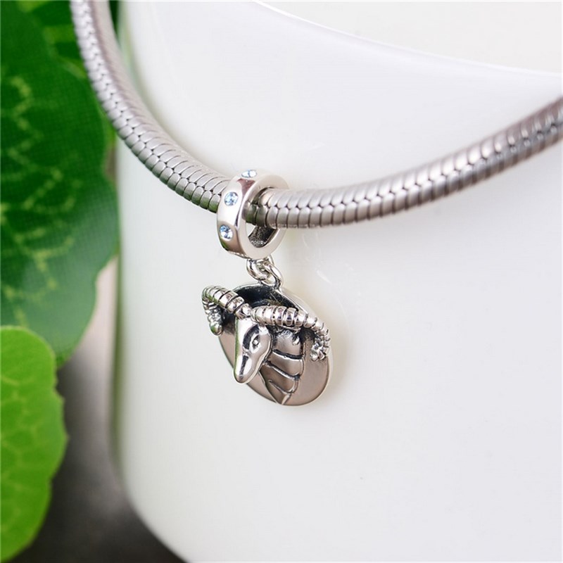 S194 925纯银珠子吊坠DIY银珠串珠搭配手錬Beads