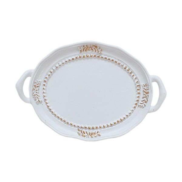 Vanity Trays Trinket Tray Holder Elegant Resin Round