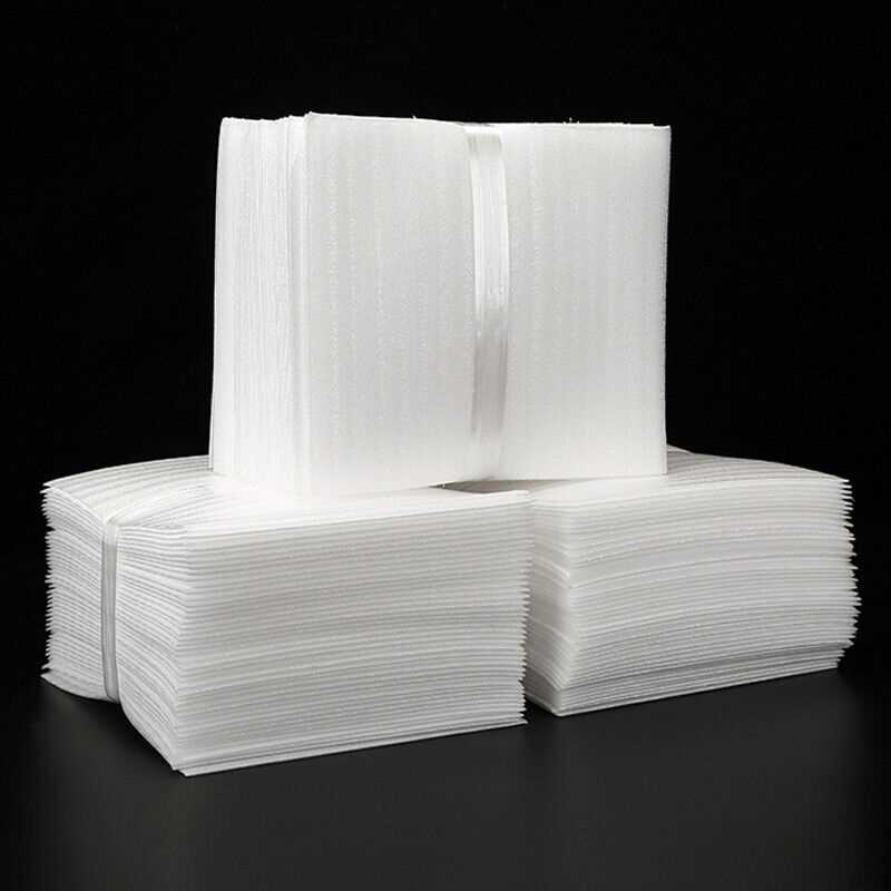 厂家海斯迪克HKZ-116EPE珍珠棉袋子防震覆膜泡沫袋可定做25*30cm3