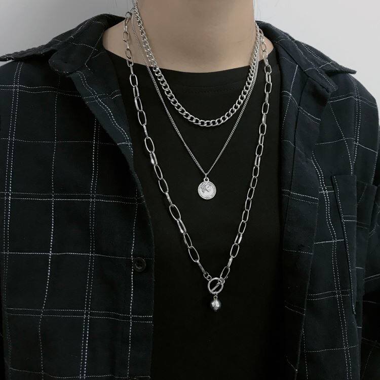 Ins like hip-hop FF sealing ball coin pendants cold wind