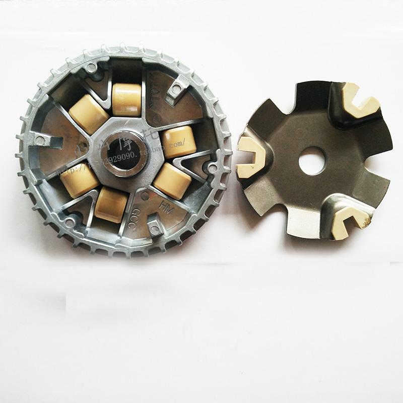 YY48QT 100T 踏板摩托车皮带主动轮 移动轮 皮带轮 前滚珠