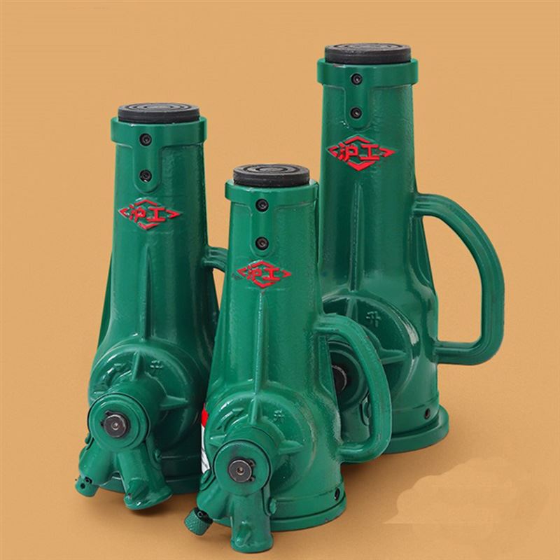 上海沪工工程建筑机械汽车用螺旋起重千斤顶手摇螺旋式千斤顶32T