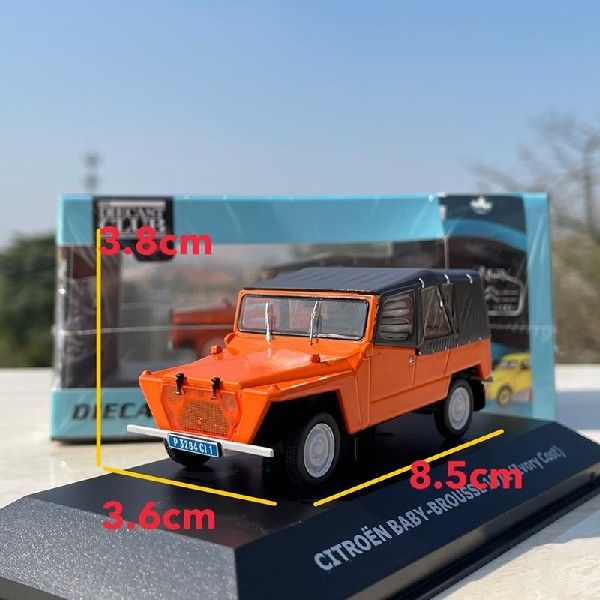 1:43 Scale Citroen Off-Road SUV Alloy Classic Car Model Diec