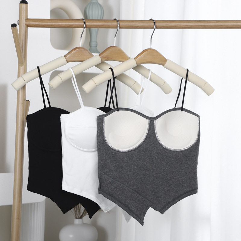 2022 Summer New Arrival Sleeveless Spaghetti Strap Slim Buil