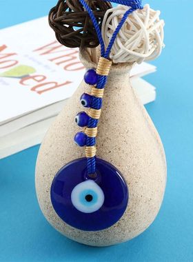 Turkish Blue Eye Pendant European And American Simple Bead
