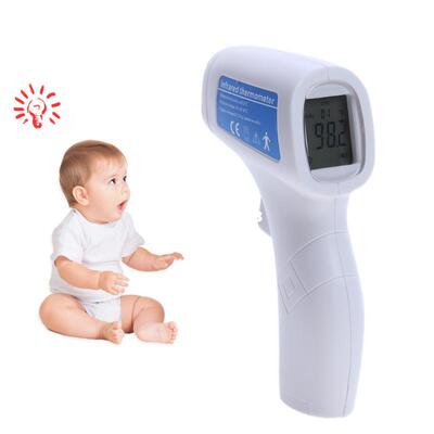 Body Temperature Gun Forehead Thermometer Fever Measure Mete