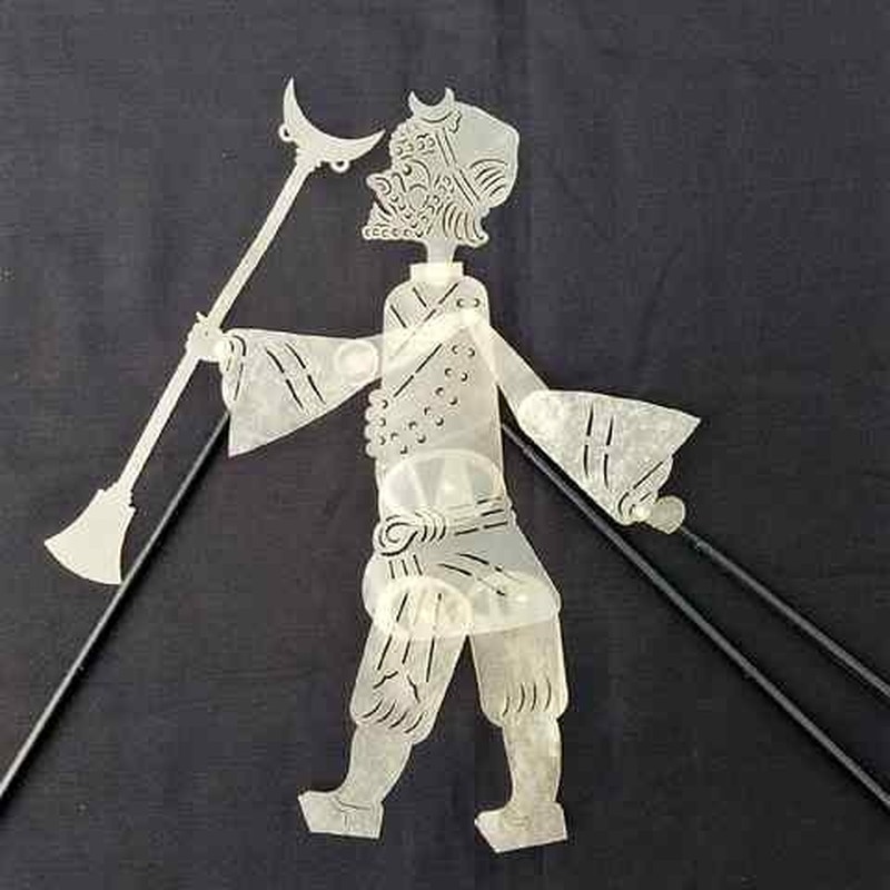 皮影戏手工工艺品西游记DIY可上色带操作杆幼儿园道具