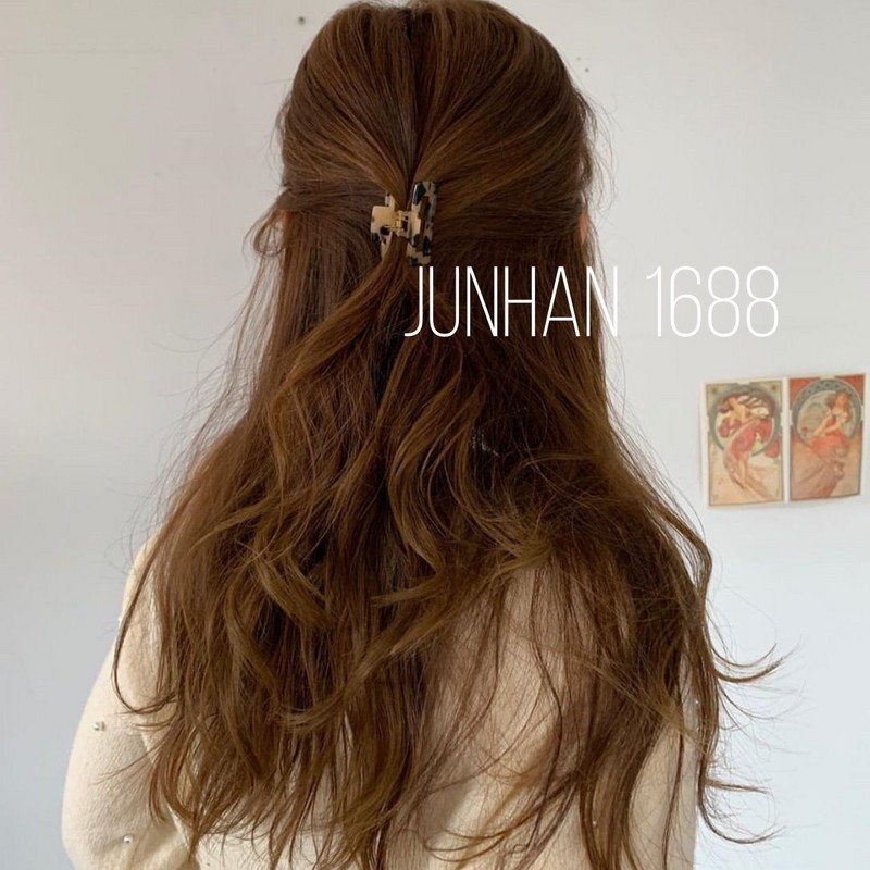 27 color Ins French languid lazy acetic acid clip hair clip