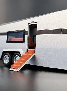 1:32 Tesla Cybertruck Trailer Car MPV VAN Alloy Diecasts & T