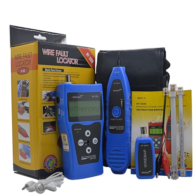 Noyafa NF-308B Telephone Wire Tracker Network LAN Cable Test