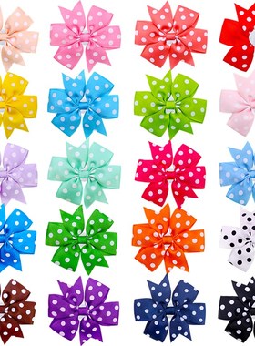 50/100pcs Dot Pet Accessories Dog Collar Bow Tie Slideable