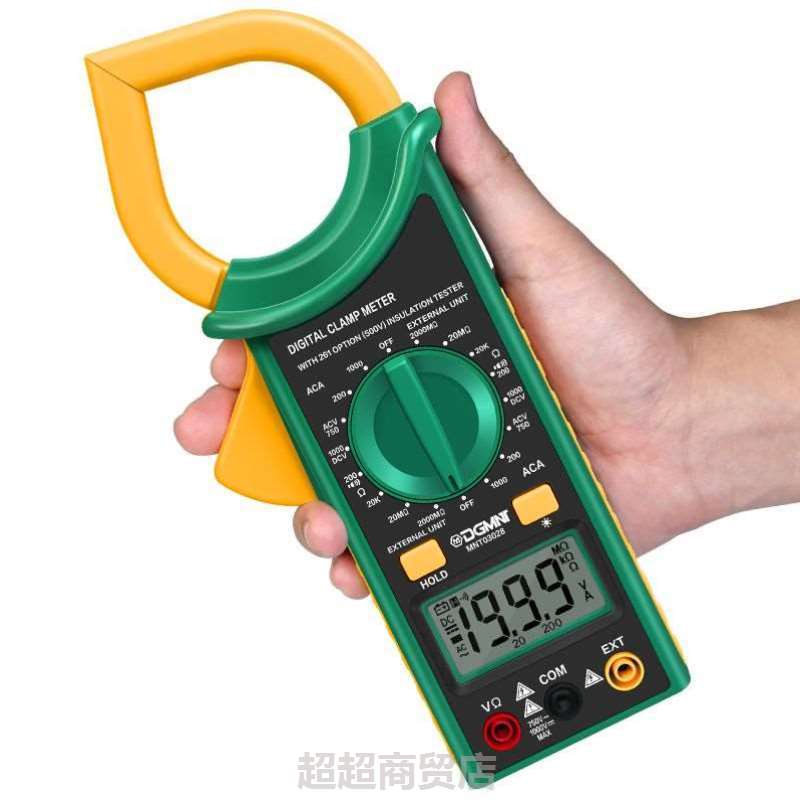新品钳形万用电表高精度电流表数字钳流表全自动式钳表小型交直流