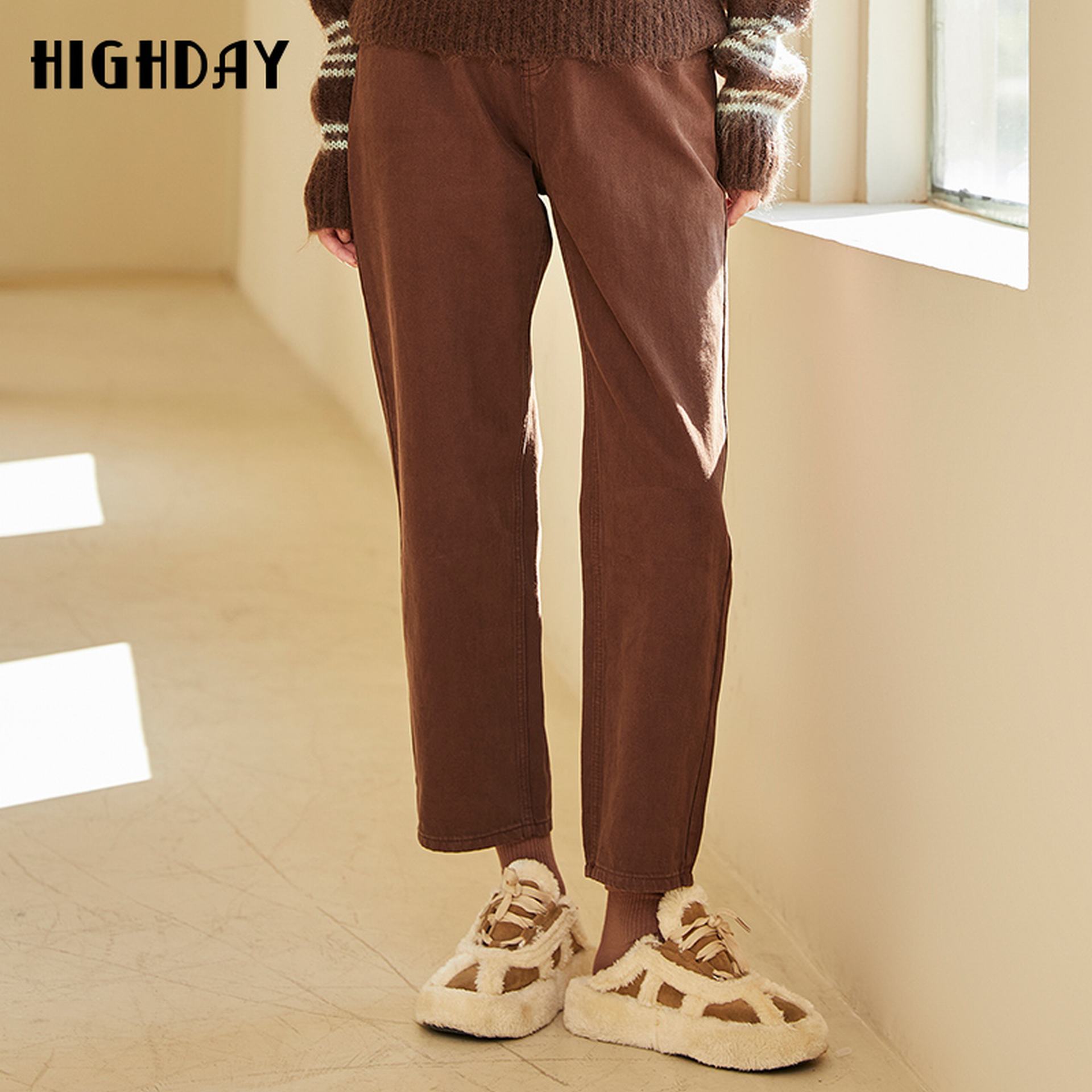 【昕怡粉丝专享】HIGHDAY 轩日 裤子 KZ12AE35315