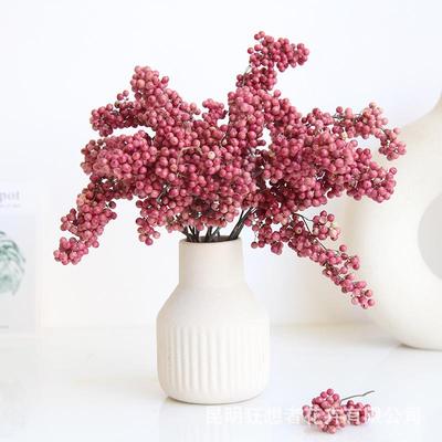 狂想者新品干花进口胡椒果/九重子自然干花家居装饰干支干果