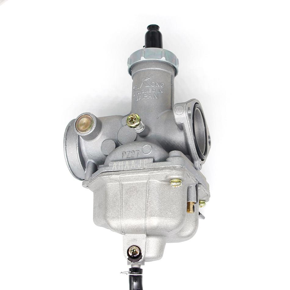 高品质 PZ27摩托车化油器125cc 150cc 200cc不带手柄 铝制 化油器
