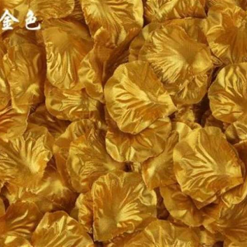 花瓣手抛花玫瑰花客厅牀上婚礼开业院恋爱结婚新款装饰婚庆布置撒