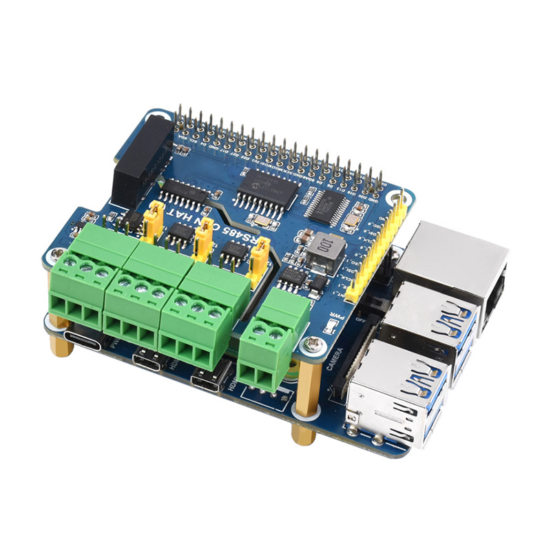 树莓派CM4转4B扩展板 Computer Module 4代计算模块底板4B替代版