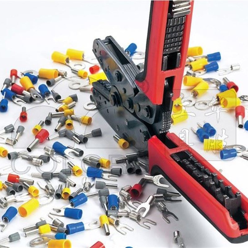 。华胜工具LAS-005新一代省力型压线钳 多钳口可选 0.5-10mm2压线