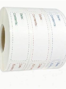 150Pcs/Roll Self-Adhesive Stickers Food Freezer Labels