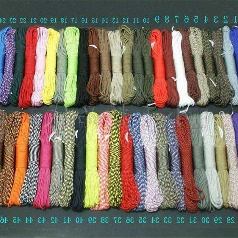 1set Parachute Paracord Cord 550 7 Core Strand 100FT Nylon