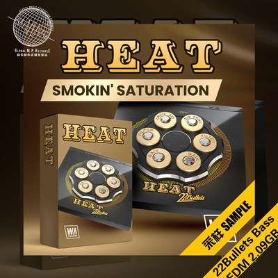 S115 Heat by 22Bullets Sample(W. A. Production)采样音源编曲