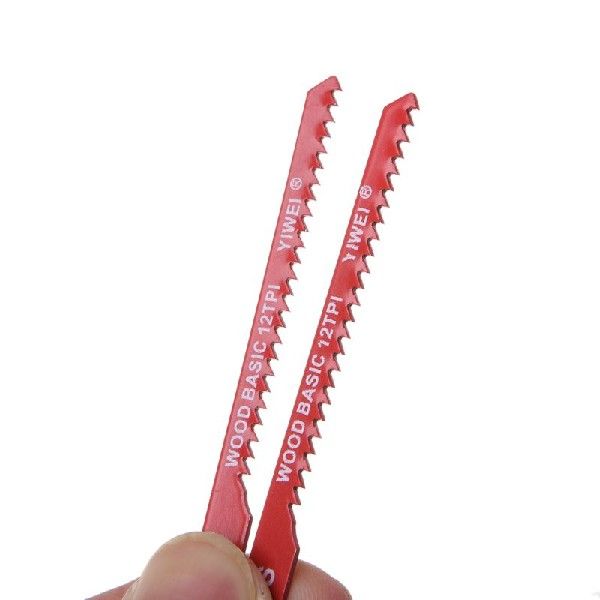 5pcs Durable U-shank High Carbon Steel 12 TPI Reciprocating