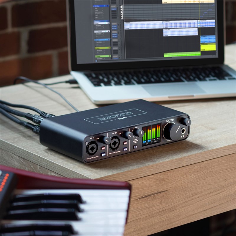 【叉烧网】马头 MOTU M2 M4 声卡 现货国行 USB-C 解码器怡生飞扬