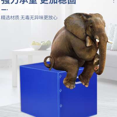 好货新品5个装 塑料日式大搬家箱子可折叠收纳整理防水周转箱中空