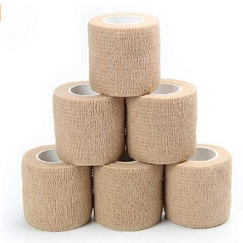 6 Rolls/Lot Self Adhesive Elastic Bandage Wrap Tape for