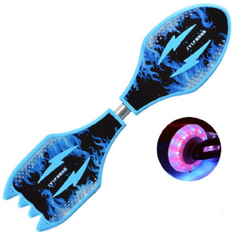 儿童滑板车摇摆初学者活力板游龙青少年蛇板二轮岁两轮专业8以上