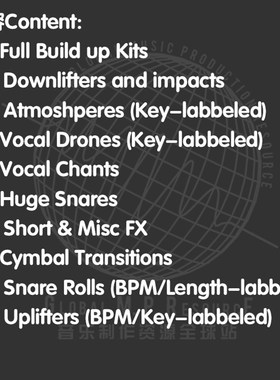 B005 Build up&FX Bundle (Helion Samples)合集音乐制作编曲