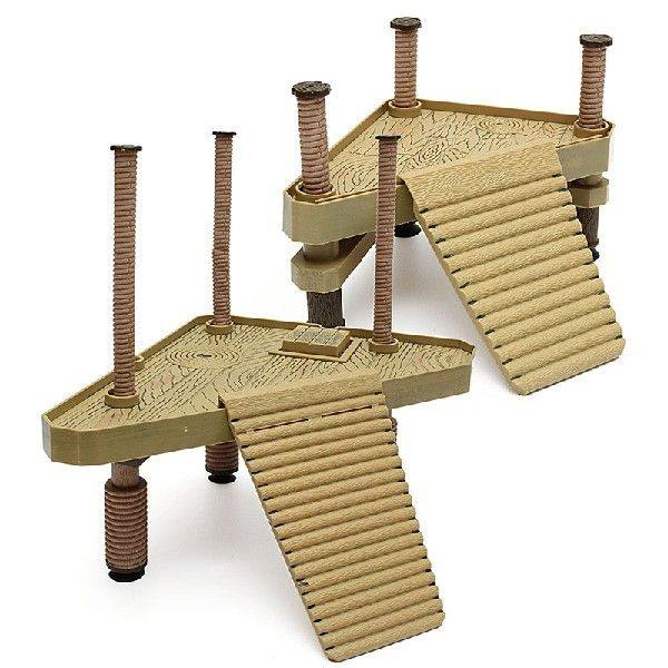 1pc Reptile Turtle Basking Platform Durable Plastic