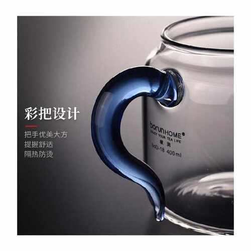 好货厂家加厚耐热玻璃公道杯功夫茶具茶复古装一体茶海加厚公杯过