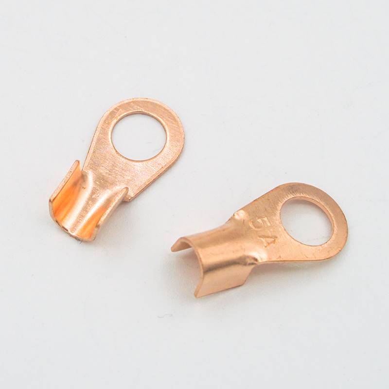 OT-20/30/40/60/80/150A开口铜接线端子紫铜接头线鼻线耳开口接线
