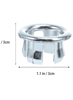 10pcs Bathroom Kitchen Basin Trim Bath Sink Hole Round