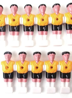 11pcs Foosball Man Table Guys Man Guys Soccer Player Part fo