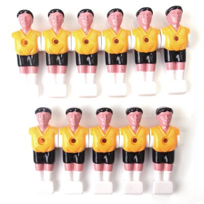 11pcs Foosball Man Table Guys Man Guys Soccer Player Part fo