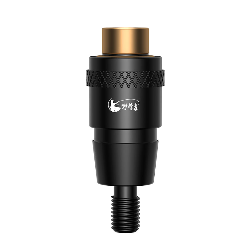 捞网头连接器快速快拆捞网杆连接头捞网防转头防旋转钓鱼配件用品