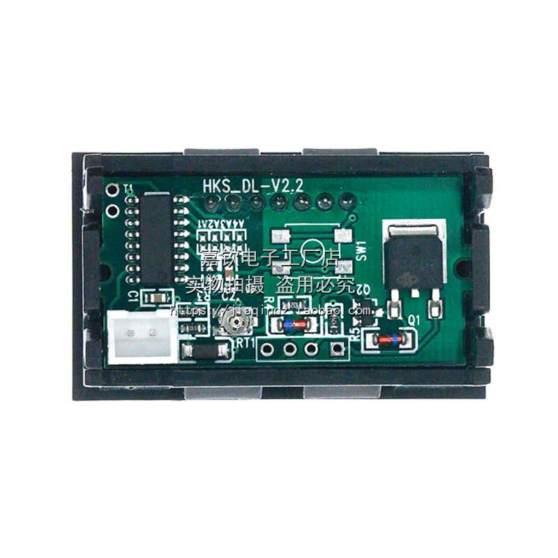 防水电动车电量表电瓶蓄锂电池数显电压表 12V24V36V48V60V72V84V