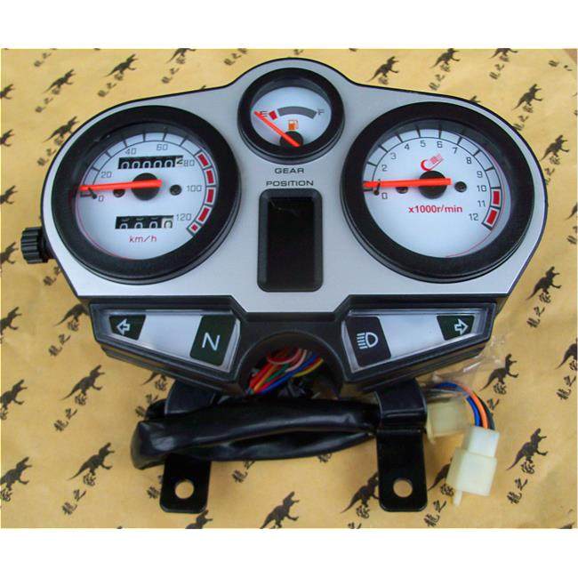 HJ125K/钻豹HJ125-A/R/摩托车里程表码表仪表壳总成公里表