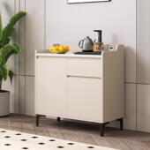 高档岩板餐柜客厅茶水柜现代简约收纳柜厨房杂物柜多功能置物柜