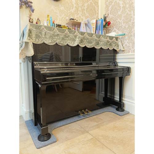 日本钢琴脚垫隔音降噪三角钢琴专用地板保护垫大号可调节钢琴轮垫