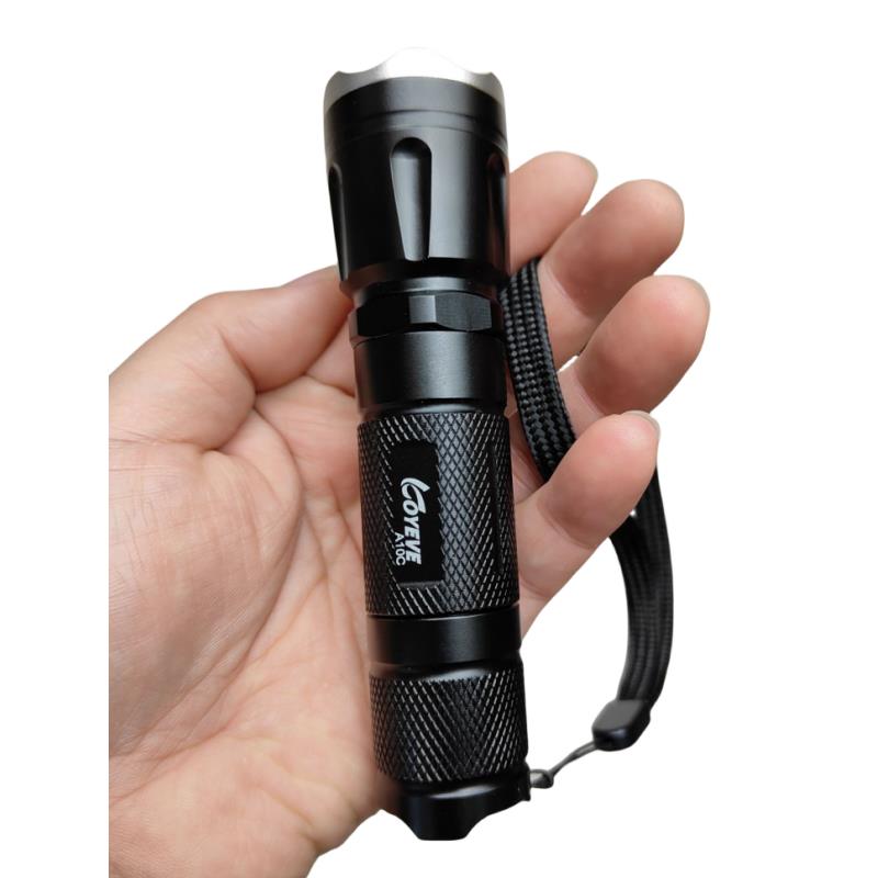 科瑞CREE L2拉伸变焦手电筒 二代L2/T6白光/暖黄 U3调焦强光10W