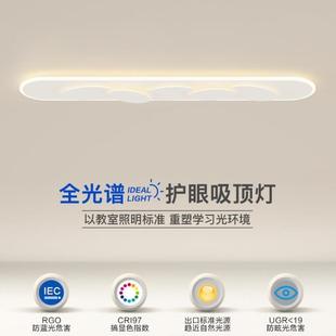 创意 入户玄关过道走廊灯全光谱护眼家用衣帽间阳台长条吸顶灯新款