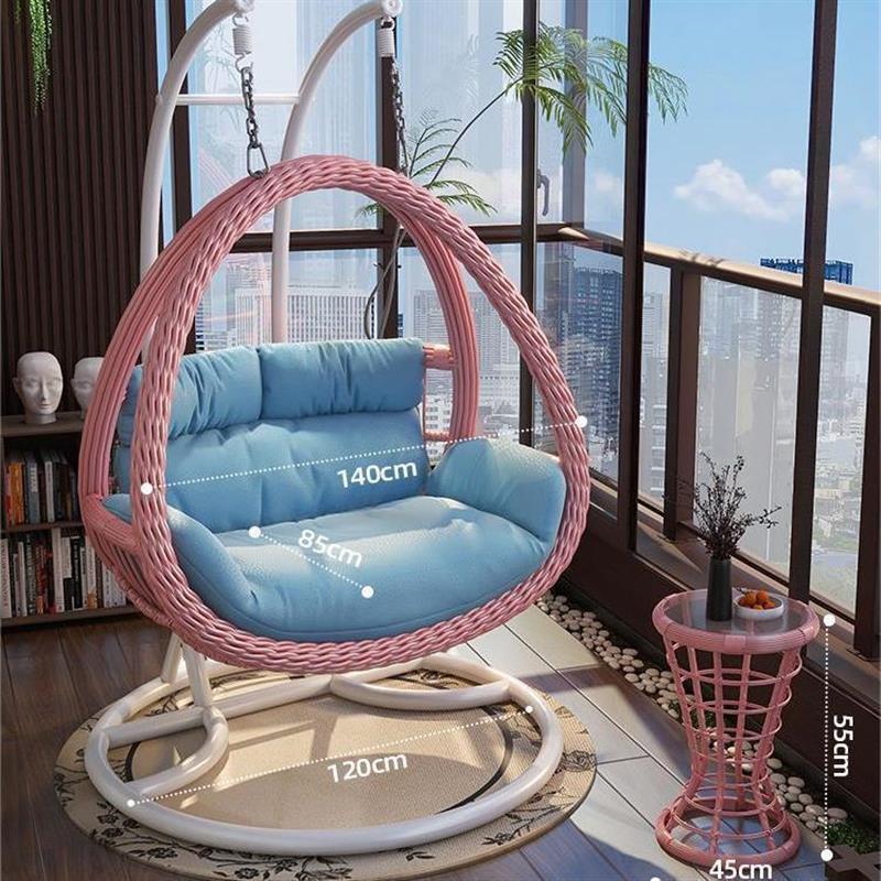 吊篮室内秋千阳台双人藤椅摇篮鸟巢摇椅吊椅吊床户外椅子懒人家用