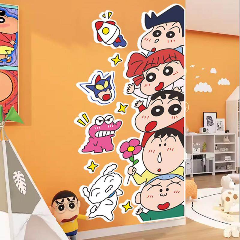 蜡笔小新儿童区房间布置卧室床头贴纸画摆转角墙面装饰改造小物件,家居饰品,文化墙贴,淘宝优惠券,粉丝福利购,淘宝优惠卷